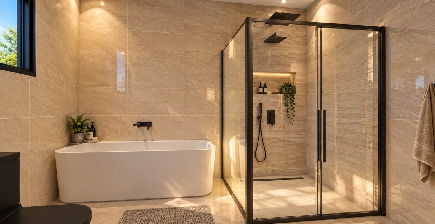 Salle d’eau de la chambre principale