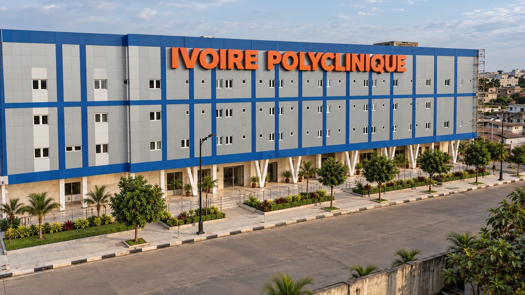 Façade de l’Ivoire Polyclinique