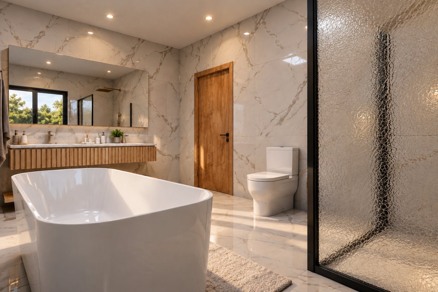 Salle de bain de la suite parentale